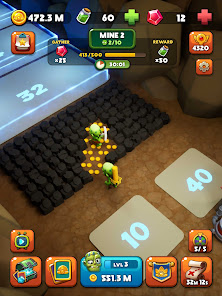 Idle Zombie Miner: Gold Tycoon